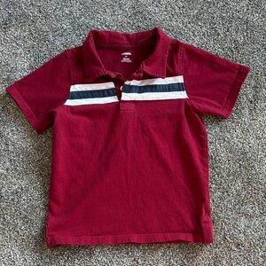 Gymboree Red Polo with Stripes